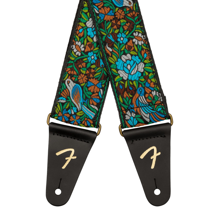 Fender Mosaic Jacquard Strap Blue Gitar Askısı